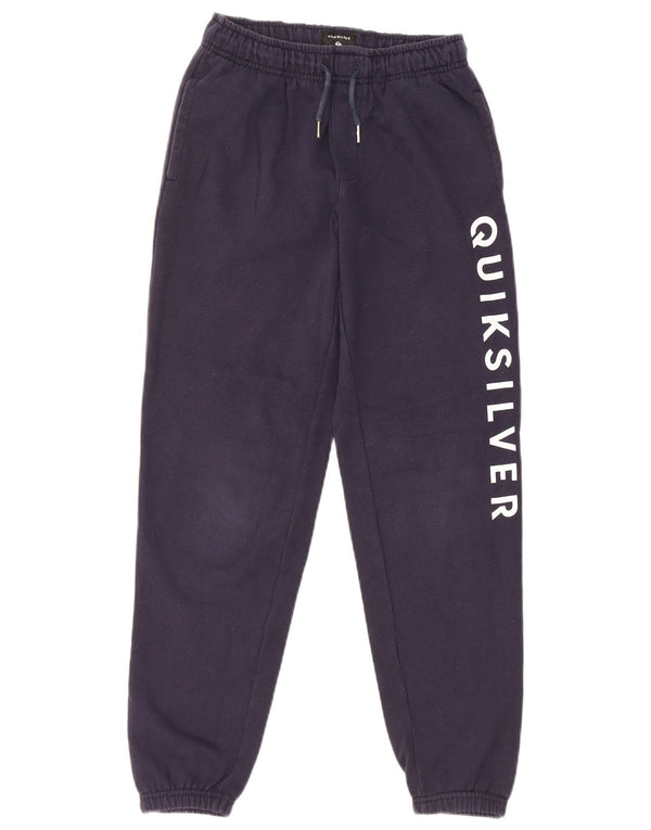 Quiksilver drenge grafisk træningsdragt bukser joggere 11-12 år marineblå