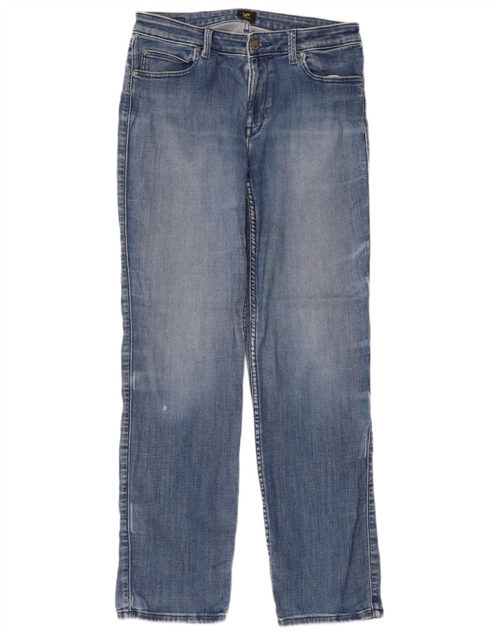 Lee Herre Marion Straight Jeans W30 L31 Blå Bomuld
