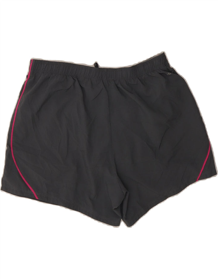 NIKE Womens Sport Shorts UK 12/14 Medium  Grey Vintage Nike and Second-Hand Nike from Messina Hembry 