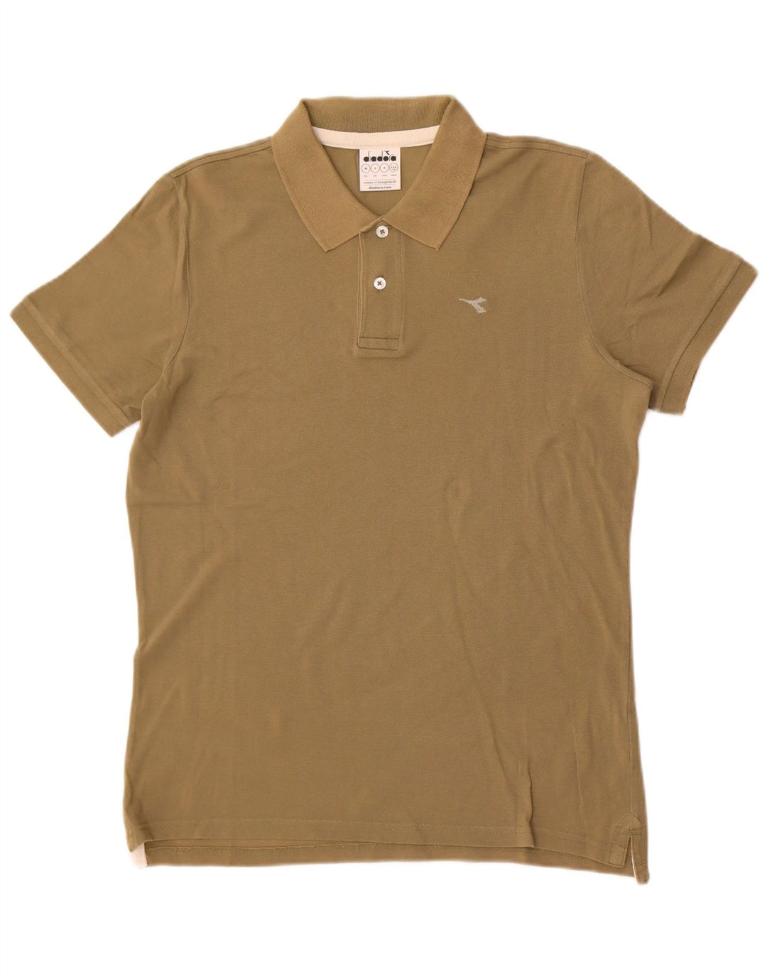 Diadora herre poloshirt lille kaki