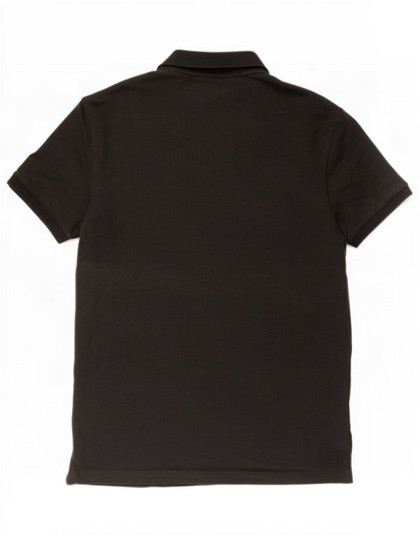 Calvin Klein Jeans Herre Regular Fit Polo Shirt Medium Sort Bomuld
