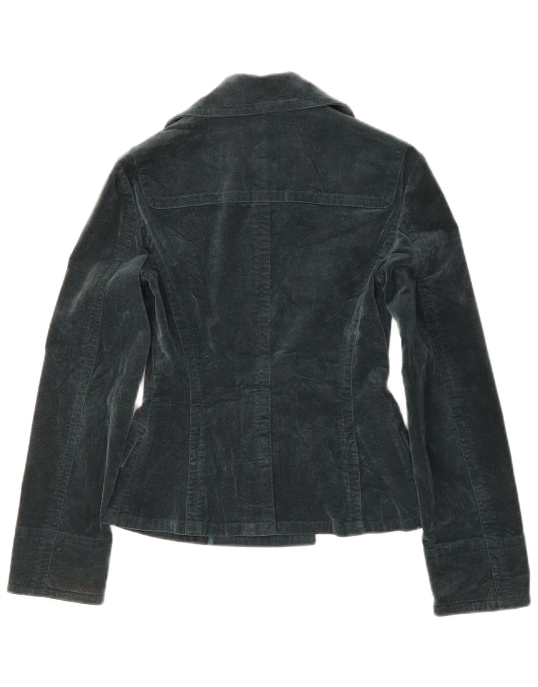Jigsaw Dame Dobbeltradet Blazer Jacket EU 32 2XS Grå Bomuld