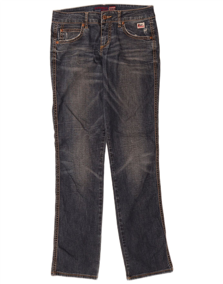 Roy Rogers lige jeans til kvinder W29 L34 blå bomuld