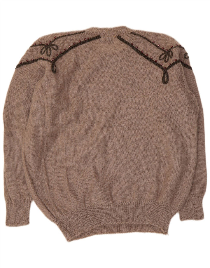 Niki Line Dame Jumper Sweater UK 16 Stor Grå