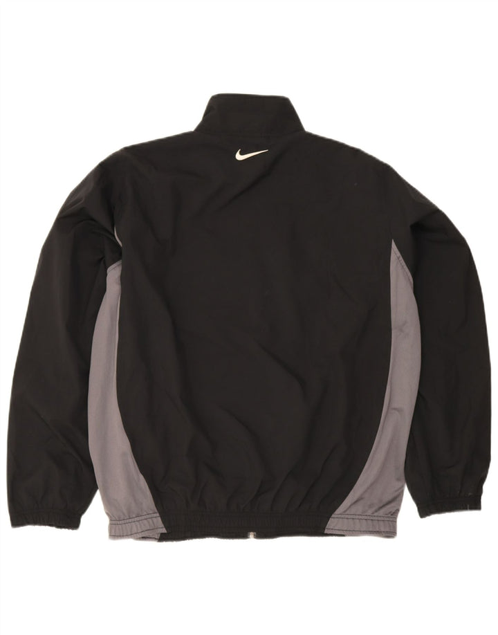 Nike Træningsdragt til mænd Topjakke UK 39/41 Medium Sort Colourblock Sports