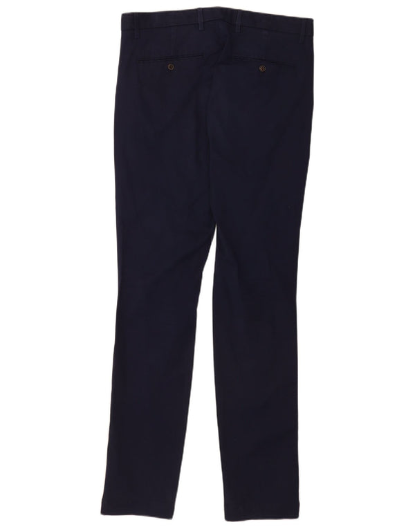 Gap Herre Slim Fit Chino Bukser W32 L34 Marineblå Bomuld