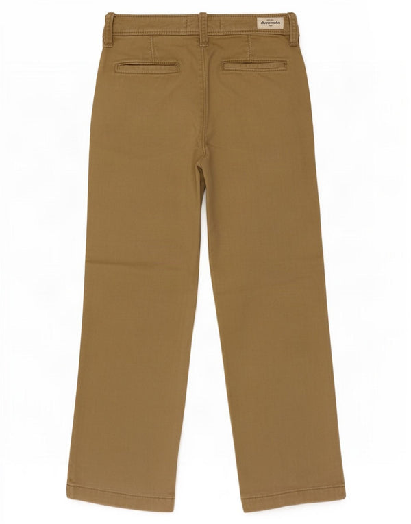 Abercrombie & Fitch lige chinobukser til drenge 5-6 år W20 L20 Beige