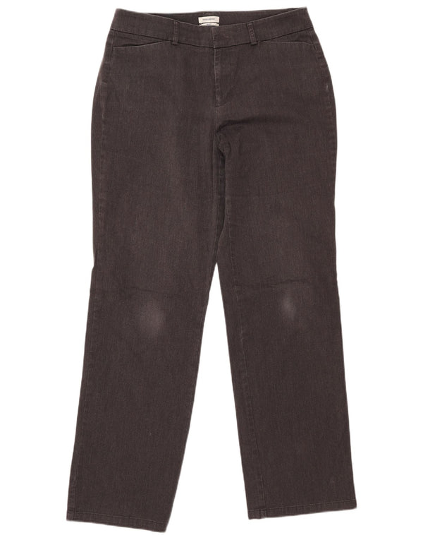 Dockers Dame Casual Bukser US 10 Large W32 L31 Grå Bomuld