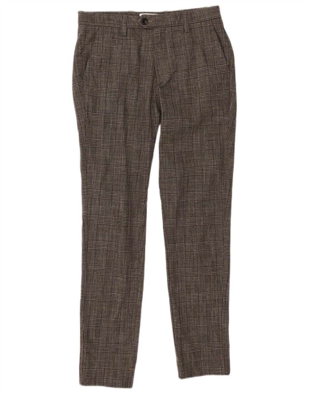 Jack & Jones Herre Slim Suit Bukser W30 L32 Grå ternet polyester