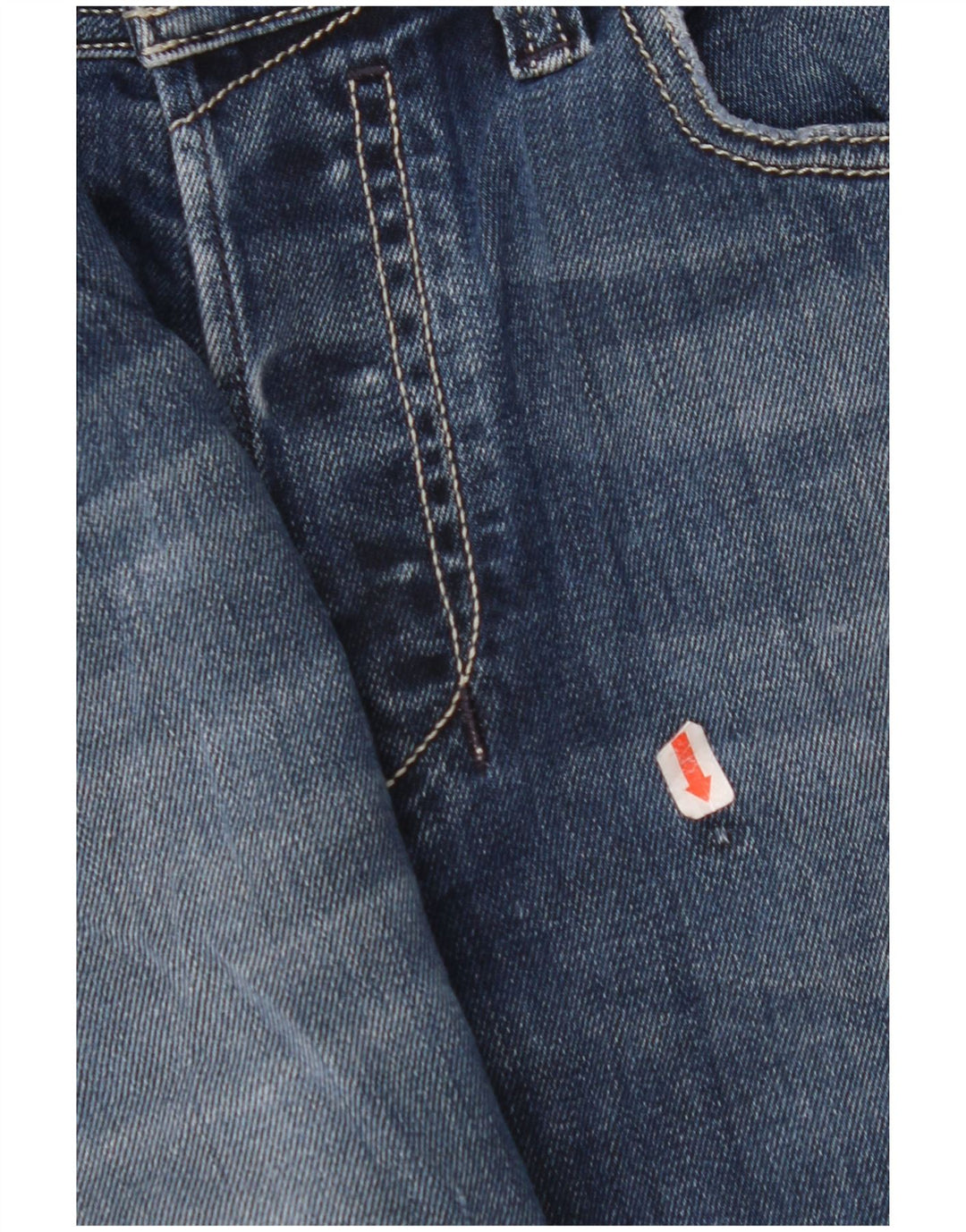 DIESEL Herre Safado Regular Slim Straight Jeans W30 L27 Blå Bomuld