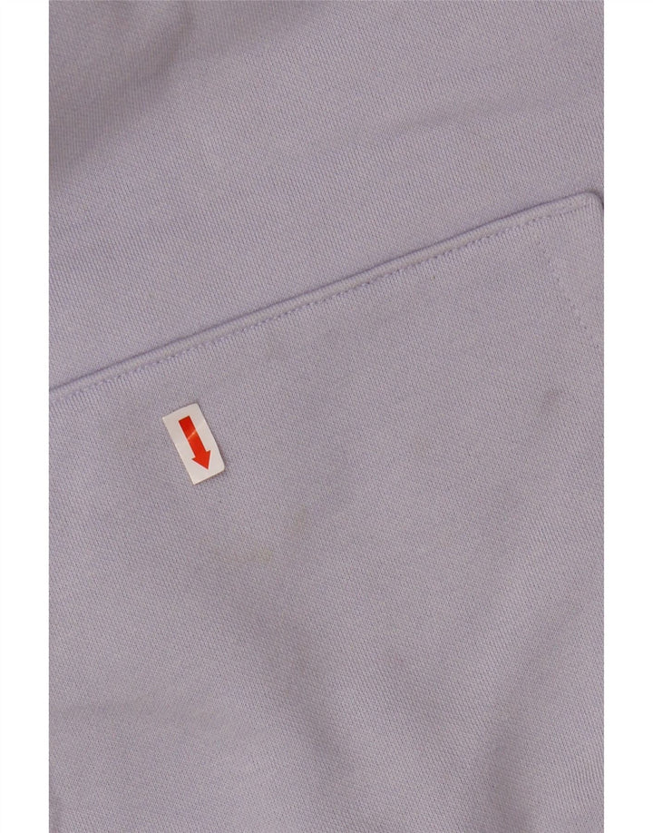 PUMA Grafisk hættetrøje til piger 9-10 år Lilla bomuld