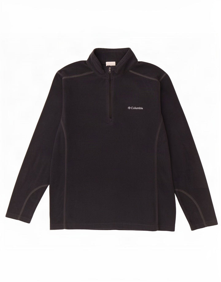 Columbia Herre lynlås hals Fleece Jumper Medium Sort Polyester