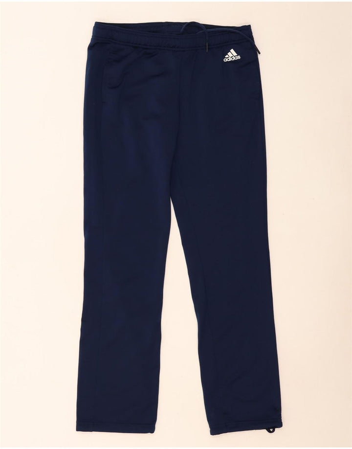 ADIDAS Træningsdragtsbukser til kvinder UK 14 Large Navy Blue