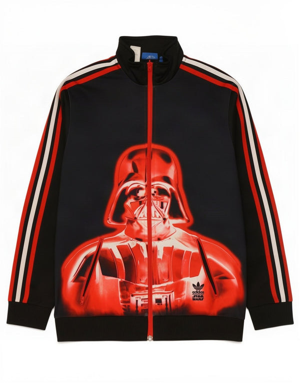 Adidas Boys Star Wars Grafisk træningsdragt Topjakke 15-16 år Sort