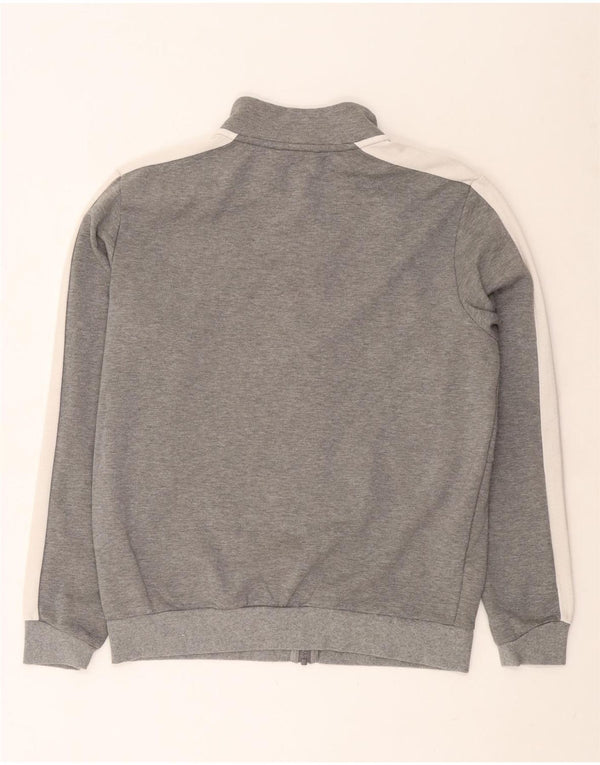 PUMA Træningsdragt til mænd Topjakke Medium Grå Colourblock Bomuld