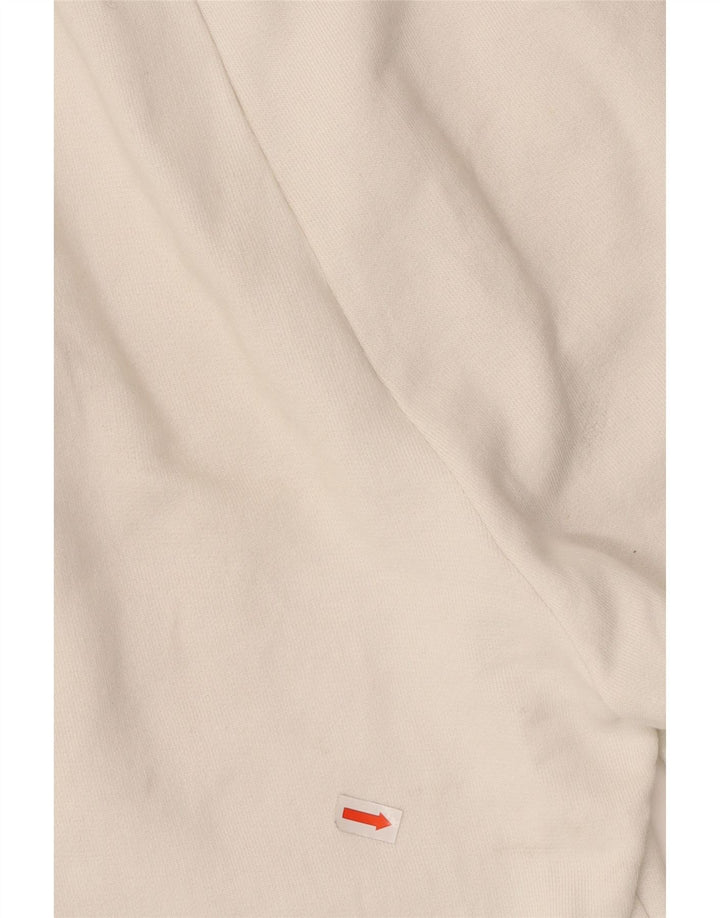 PYREX Herre grafiske sportsshorts Medium hvid bomuld