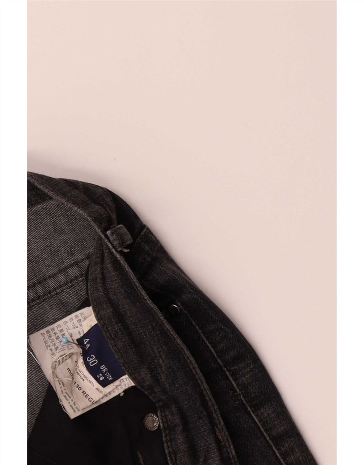 Trussardi Lige Jeans til kvinder W28 L28 Sort Bomuld