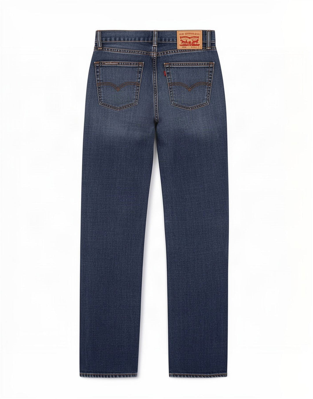 Levi's Herre 505 lige jeans W30 L32 blå bomuld