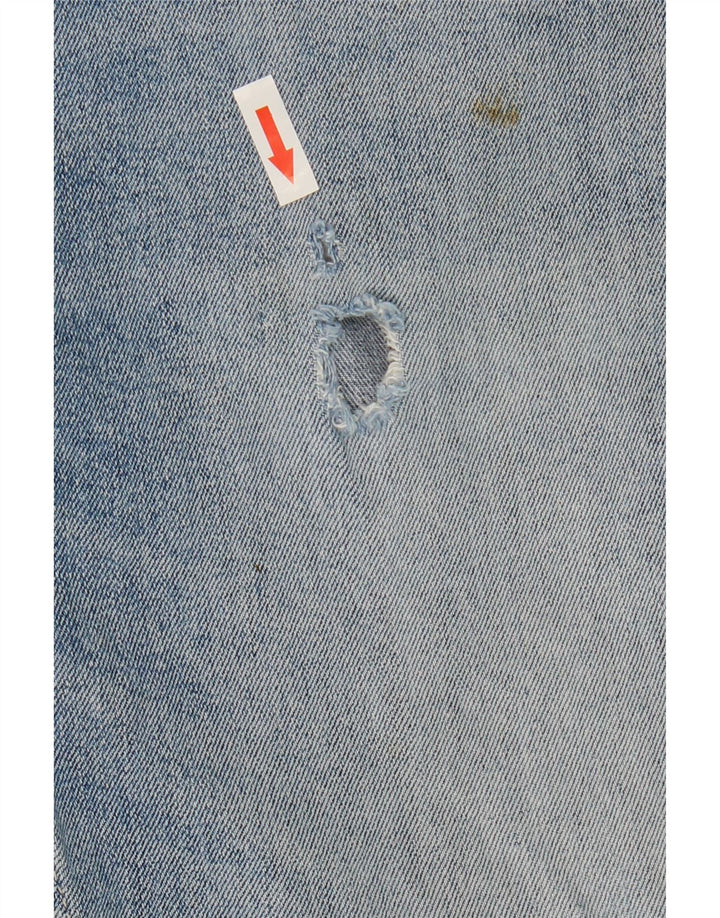Marks & Spencer Herre Denim Shorts W34 Large Blue Cotton