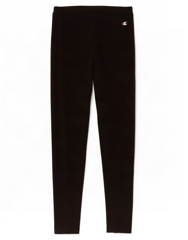 Champion Womens Leggings UK 8 Small Black Bomuld