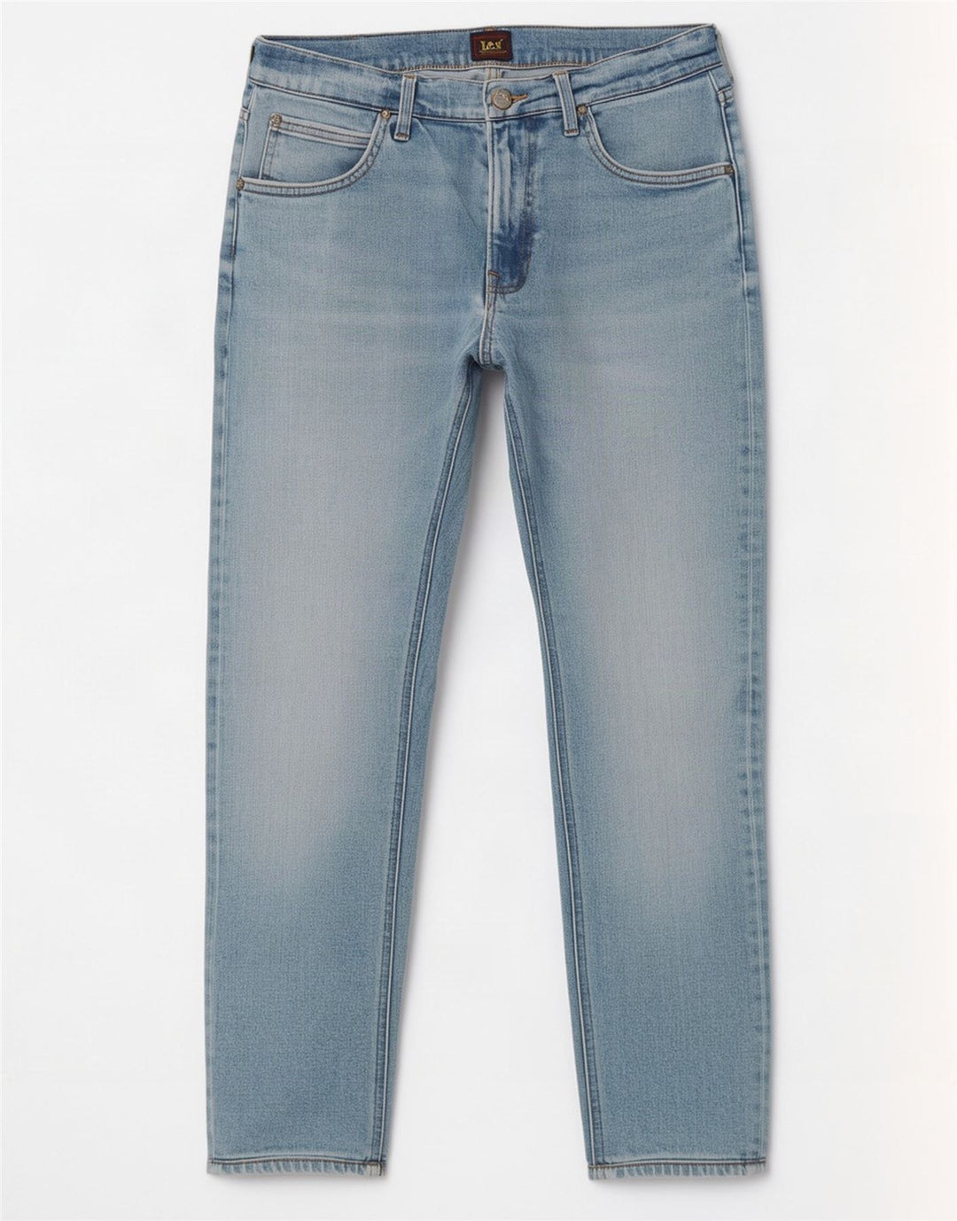 Lee Mens Slim Tapered Jeans W31 L28 Blå Bomuld