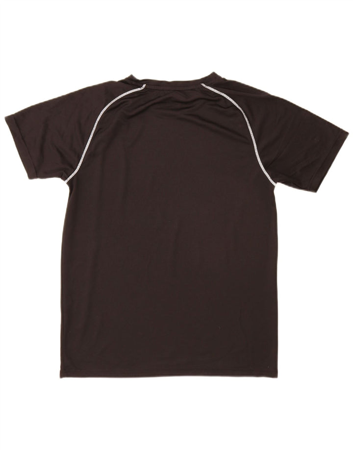 Mountain Warehouse Herre T-Shirt Top Medium Sort Polyester