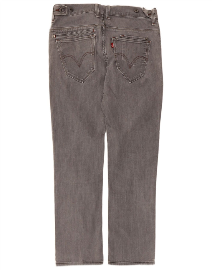 Levi's Dame 511 Skinny Jeans W33 L30 Grå Bomuld