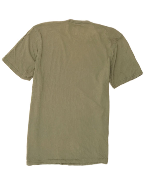 Volcom Herre Grafisk T-Shirt Top XL Grøn Bomuld