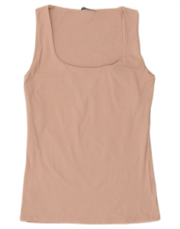Zara Damevest Top UK 12 Medium Pink