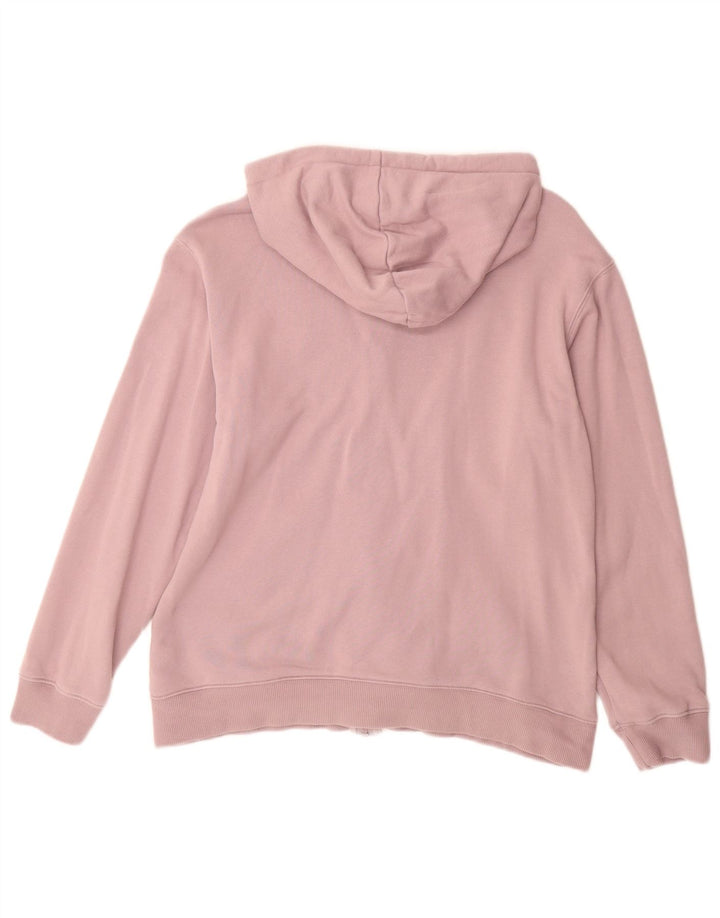 ADIDAS grafisk hel træningsdragt til kvinder 12/14 medium lilla bomuld