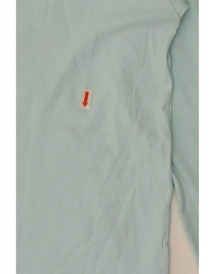 Vans Herre Classic Fit Grafisk Top Langærmet Medium Turkis Bomuld