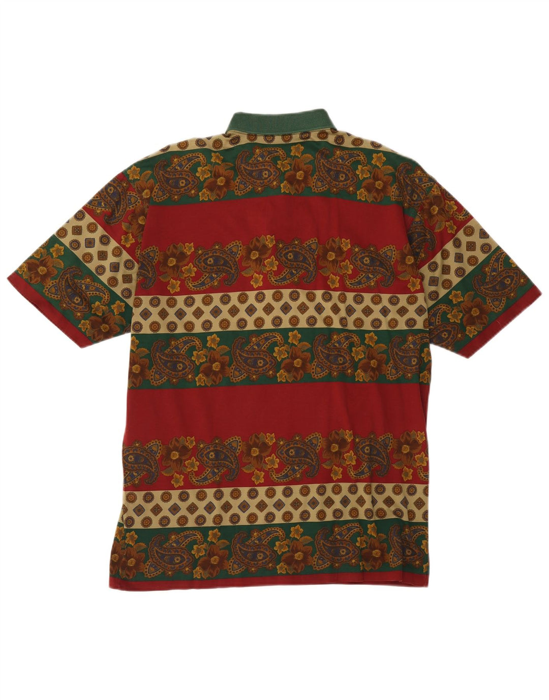 Paul & Shark Herre poloshirt Medium flerfarvet blomstret bomuld