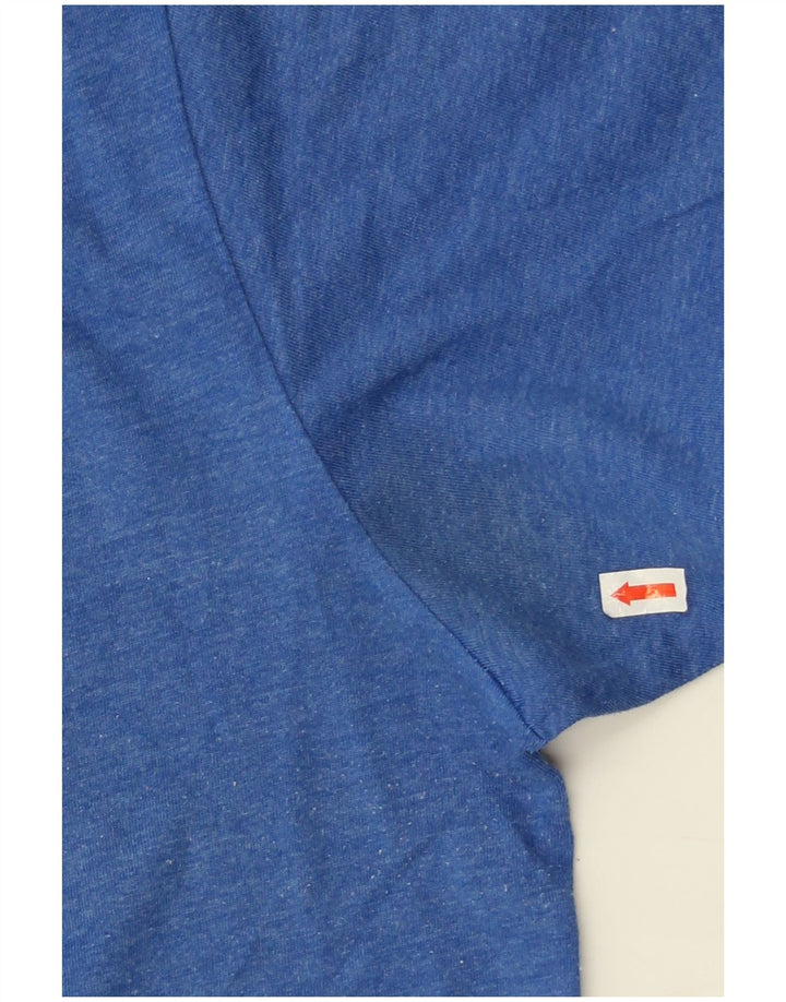 Hurley Herre Premium Fit Grafisk T-shirt Top Medium Blue Bomuld