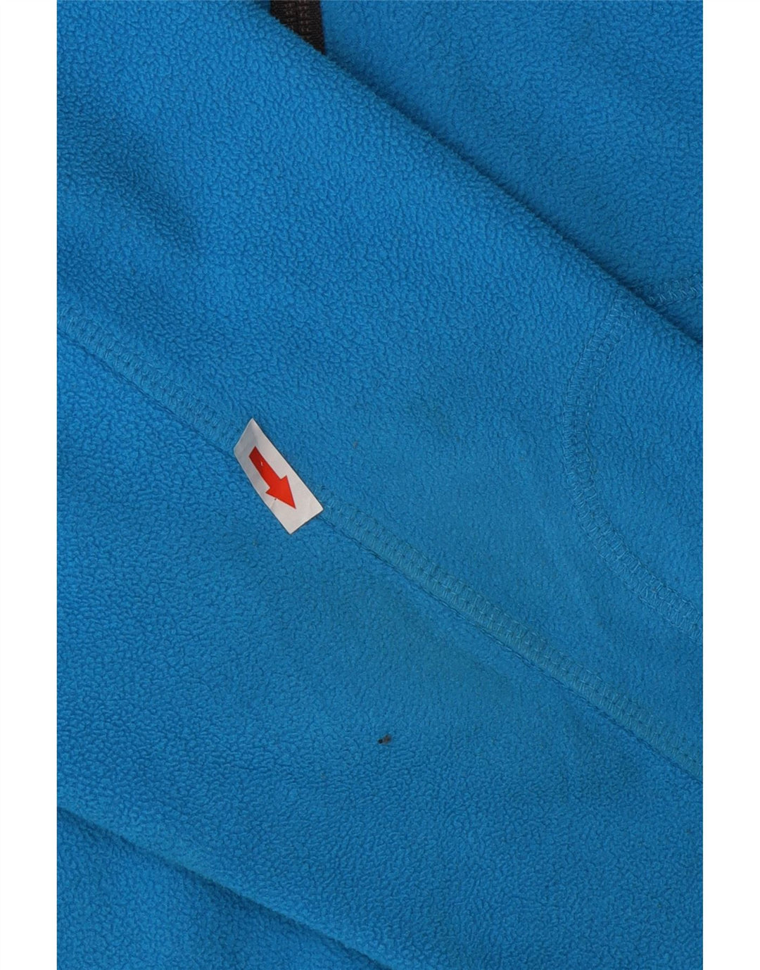 Columbia herre lynlås hals fleece jumper stor blå polyester