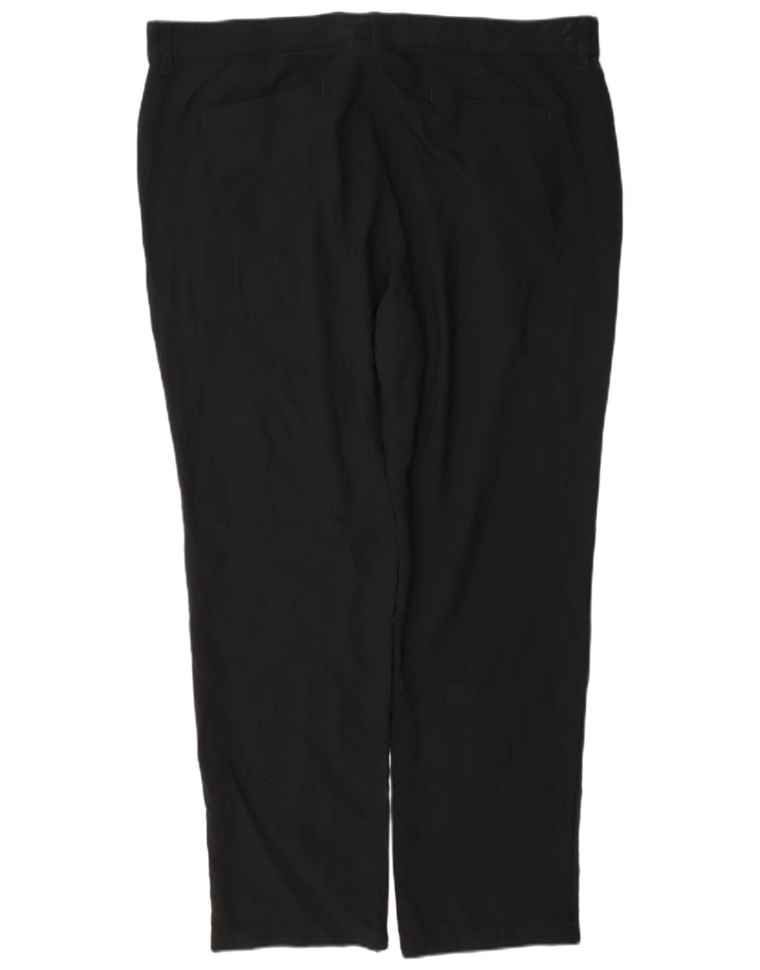 Adidas Straight Chino-bukser til mænd W40 L32 Sort polyester