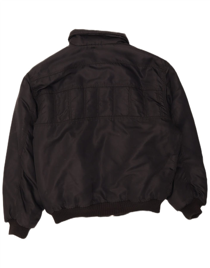 Polbot Herre Bomber Jacket UK 42 XL Sort Polyamid