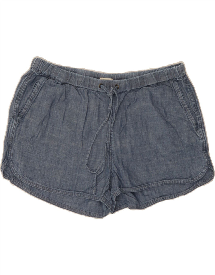 J. CREW Womens Chino Shorts Small W30 Blue Cotton Vintage J. Crew and Second-Hand J. Crew from Messina Hembry 