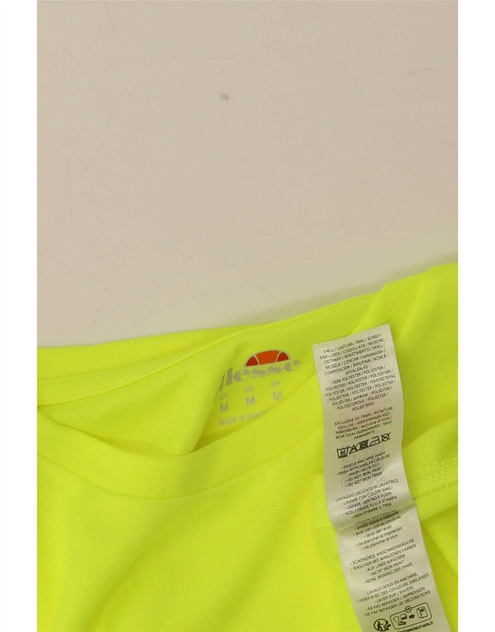 Ellesse Herre T-Shirt Top Medium Gul Polyester