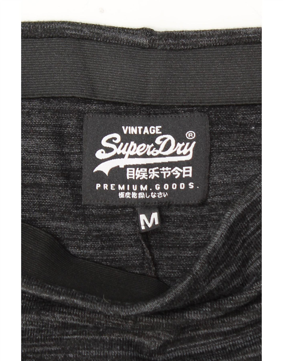 SUPERDRY lige nederdel til kvinder Medium W30 Grå Flecked Viscose