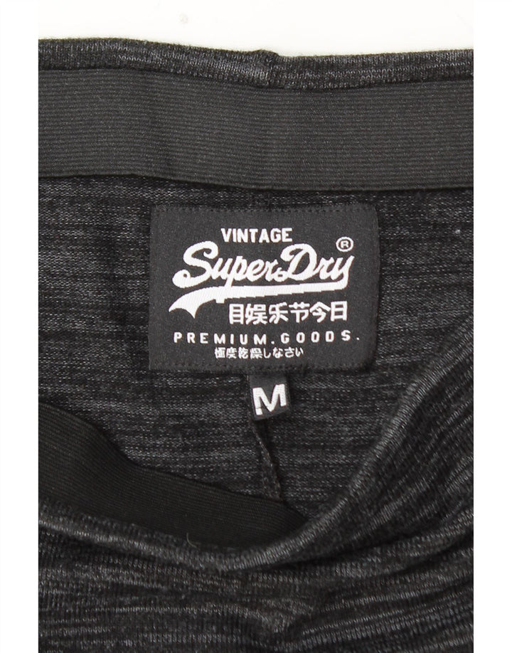 SUPERDRY lige nederdel til kvinder Medium W30 Grå Flecked Viscose
