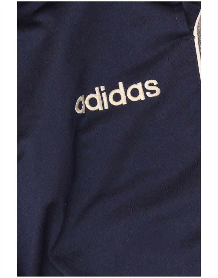 Adidas Træningsdragt bukser til mænd Large Navy Blue Colourblock