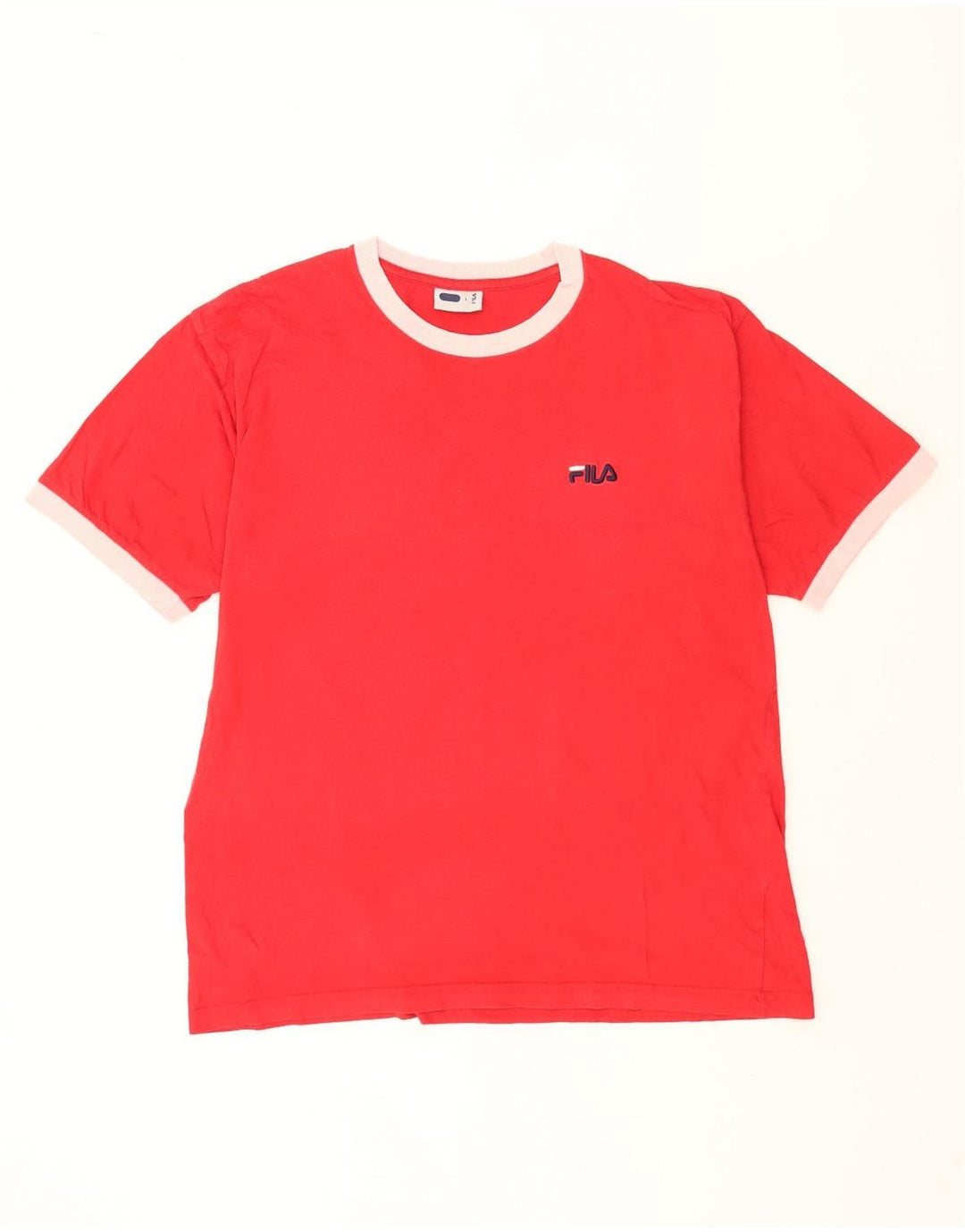 Fila Herre T-Shirt Top Stor Rød