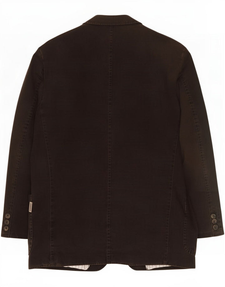 Camel Active Herre 3-knaps blazerjakke IT 50 Stor brun bomuld