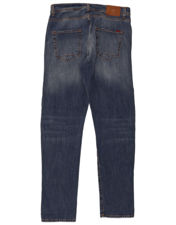 Liu Jo Regular Straight Jeans til mænd W33 L33 Marineblå