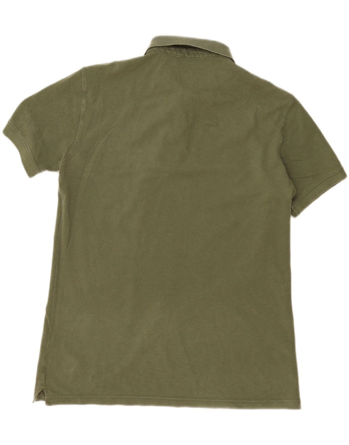 Trussardi Jeans Poloskjorte til mænd Medium Khaki Bomuld