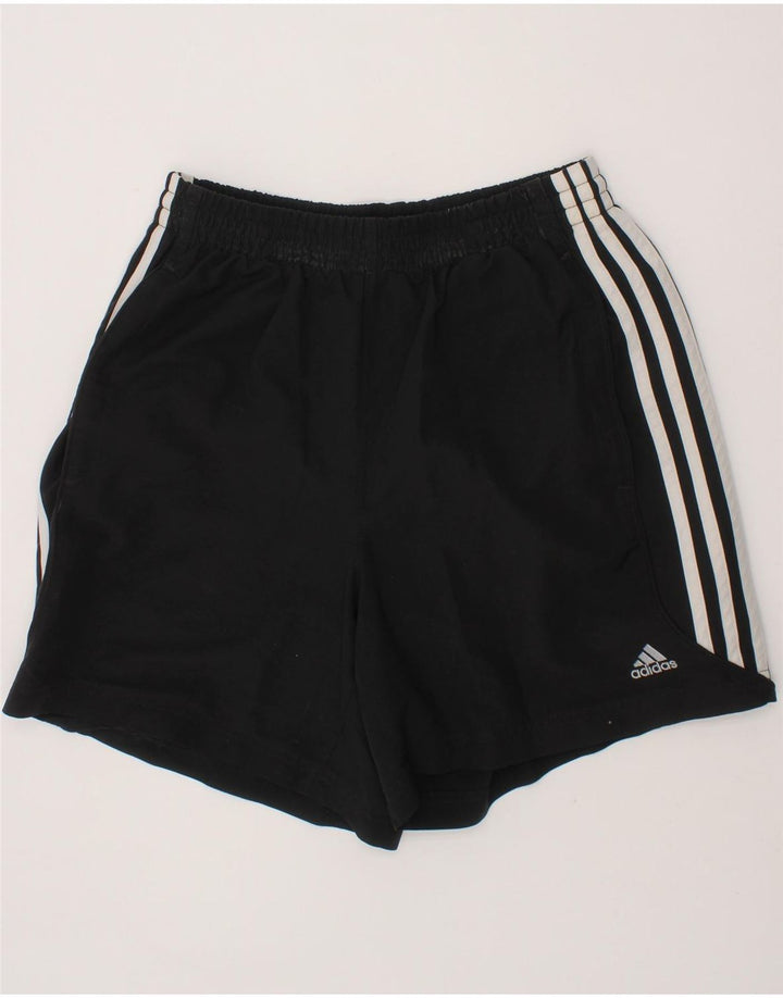 ADIDAS Boys Clima 365 Sport Shorts 15-16 Years  Black Polyester Vintage Adidas and Second-Hand Adidas from Messina Hembry 