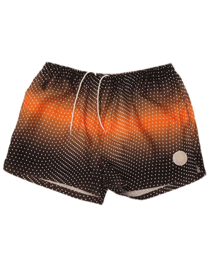 REPLAY Mens Swimming Shorts 2XL  Multicoloured Geometric Polyester