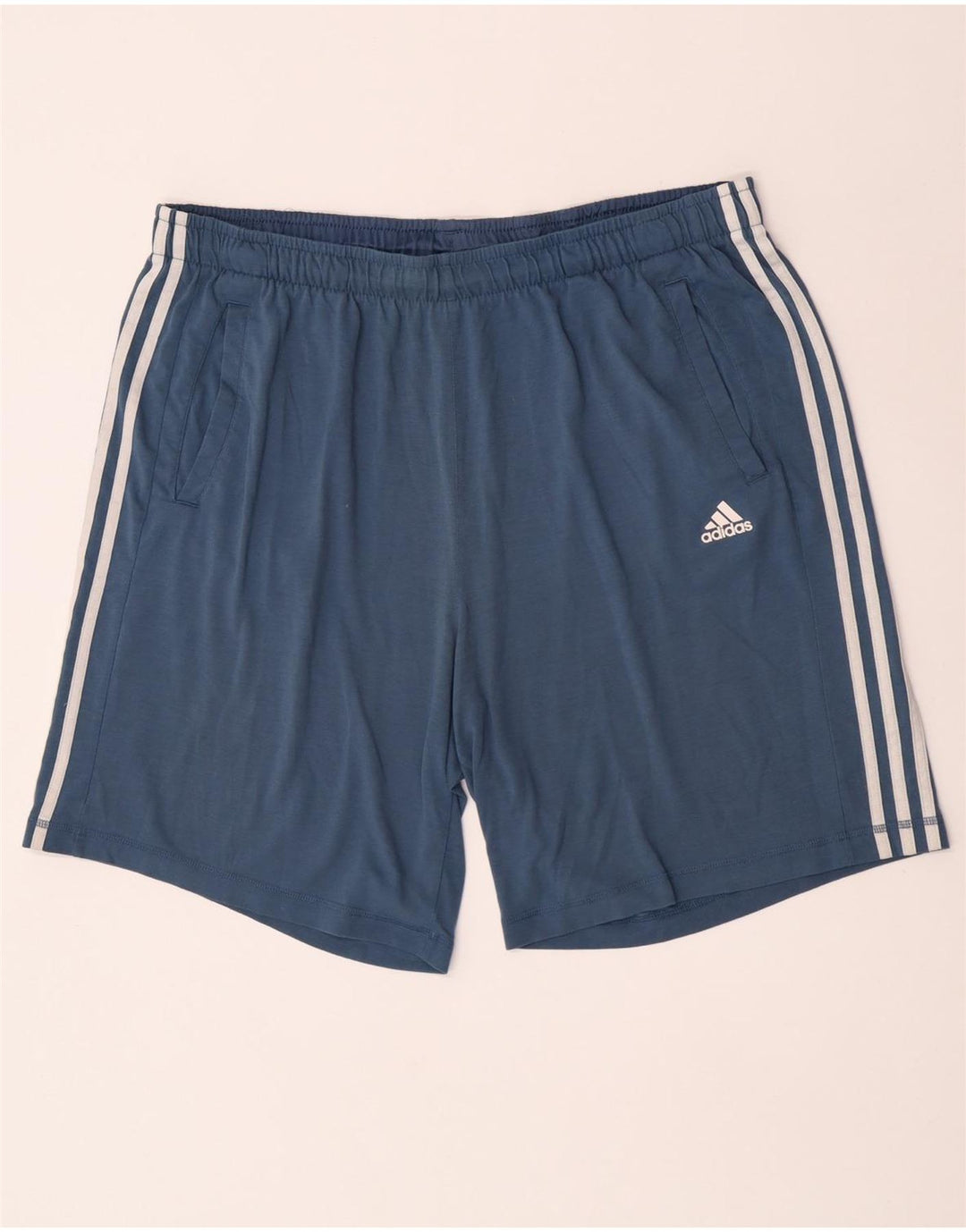 Adidas Herre Climalite Sportshorts 2XL Blå Polyester