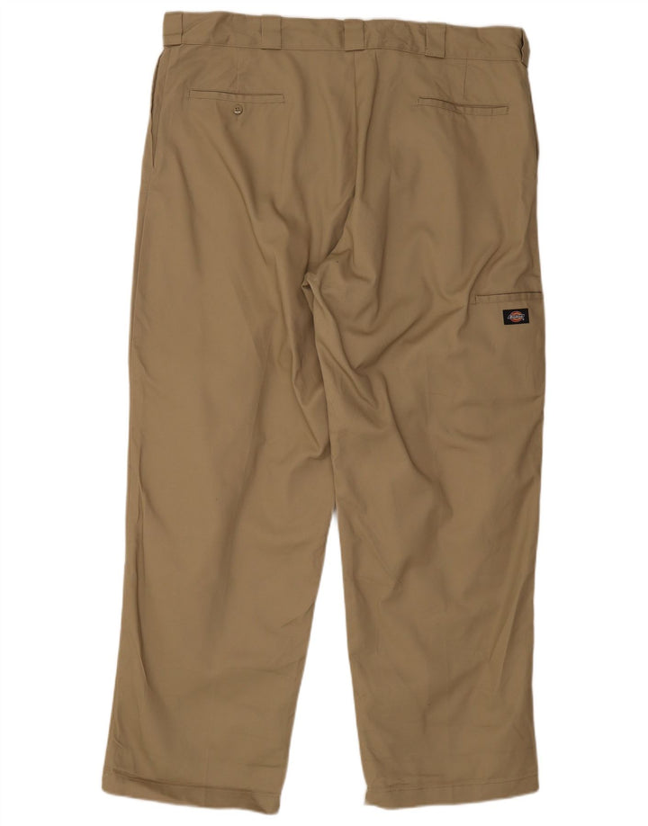 Dickies Herre Loose Fit Cargo Bukser W42 L32 Beige Polyester