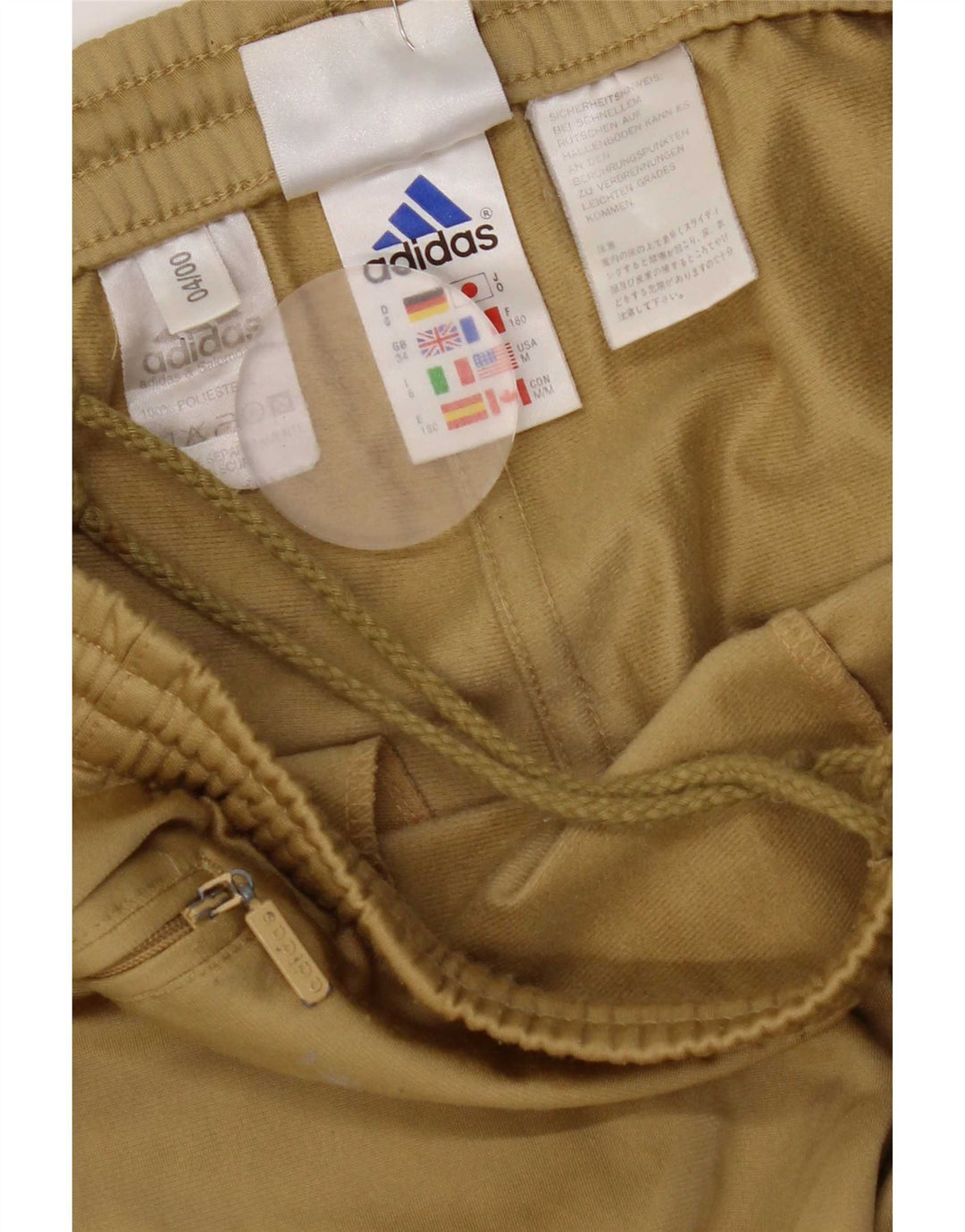 Adidas Herre grafisk træningsdragt Bukser Medium Khaki Polyester